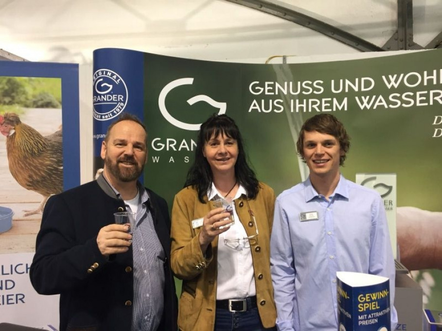 Johann Grander, Maria Lassacher und Philipp Grander (v. l. n. r.)