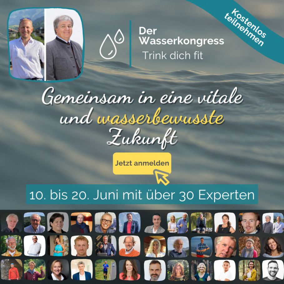 Online Wasserkongress - SAVE THE DATE!