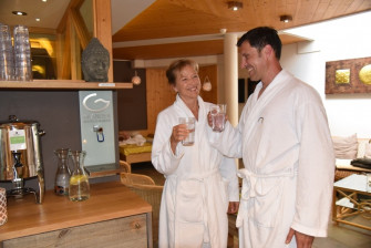 Im Hotel Alpin Juwel verfügt jedes Zimmer über einen GRANDER-Trinkbrunnen